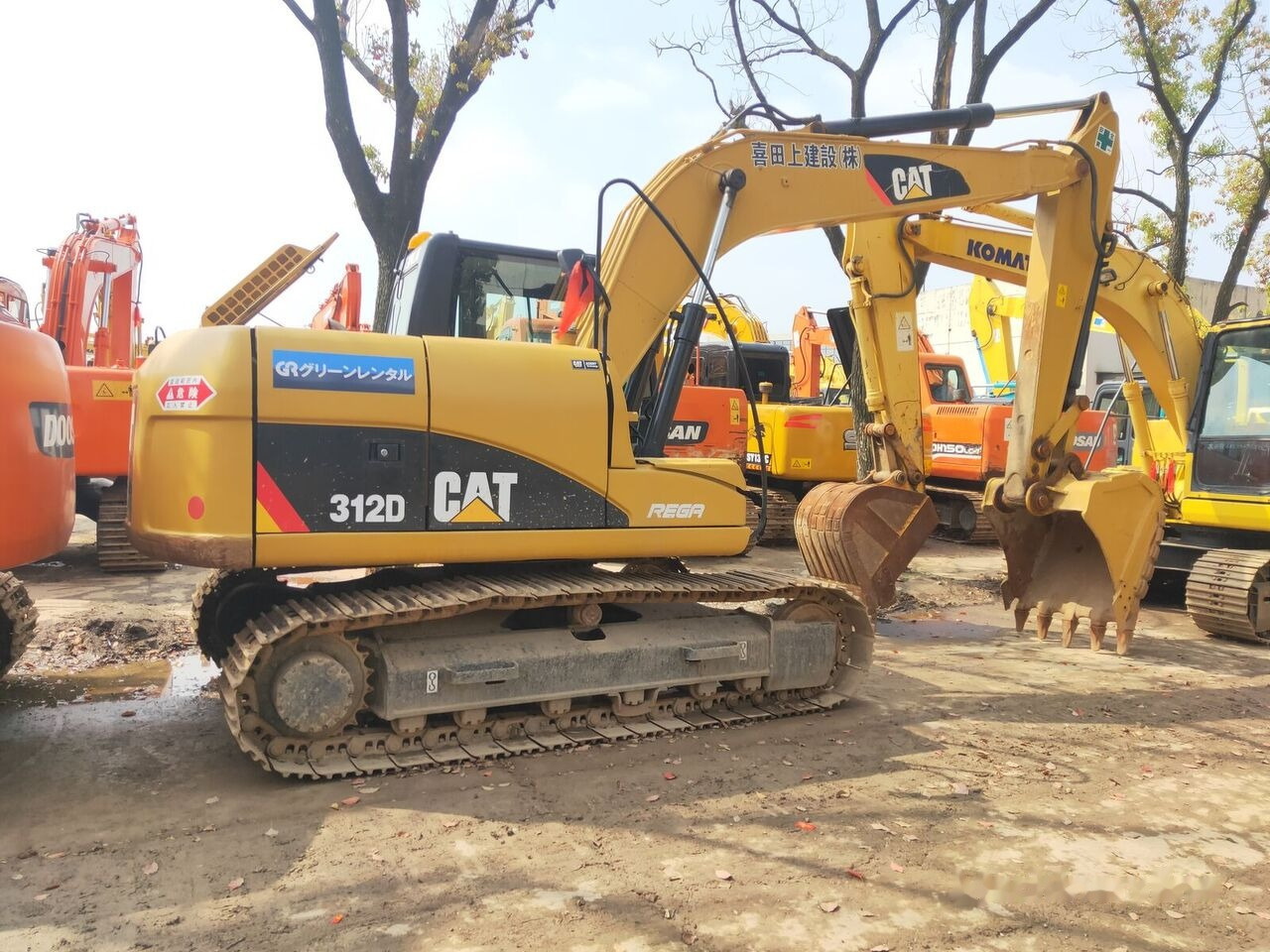 Caterpillar 312D - حفارات زحافة: صور 1 Caterpillar 312D - حفارات زحافة: صور 1