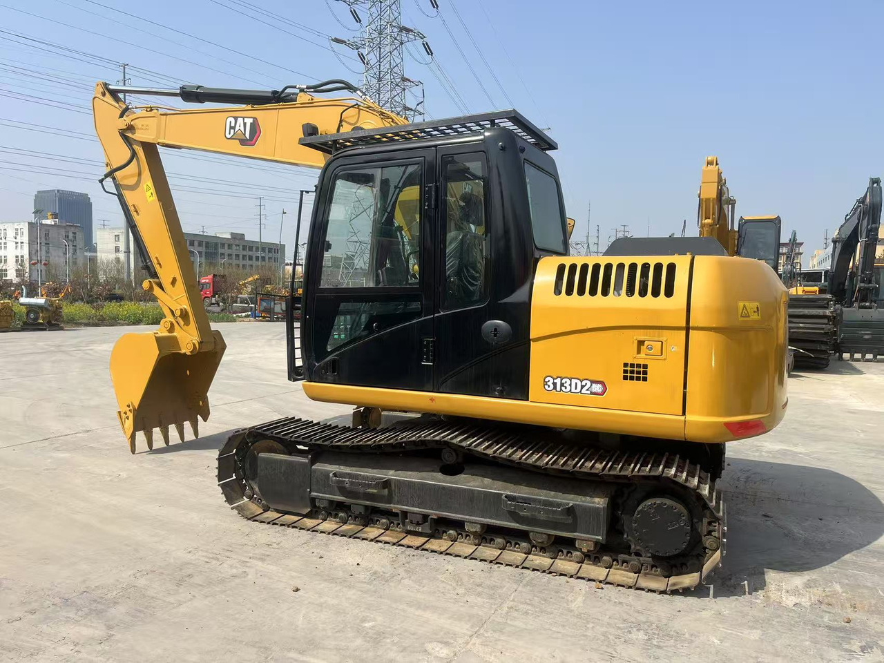 Caterpillar 313D2 - حفارات زحافة: صور 2 Caterpillar 313D2 - حفارات زحافة: صور 2