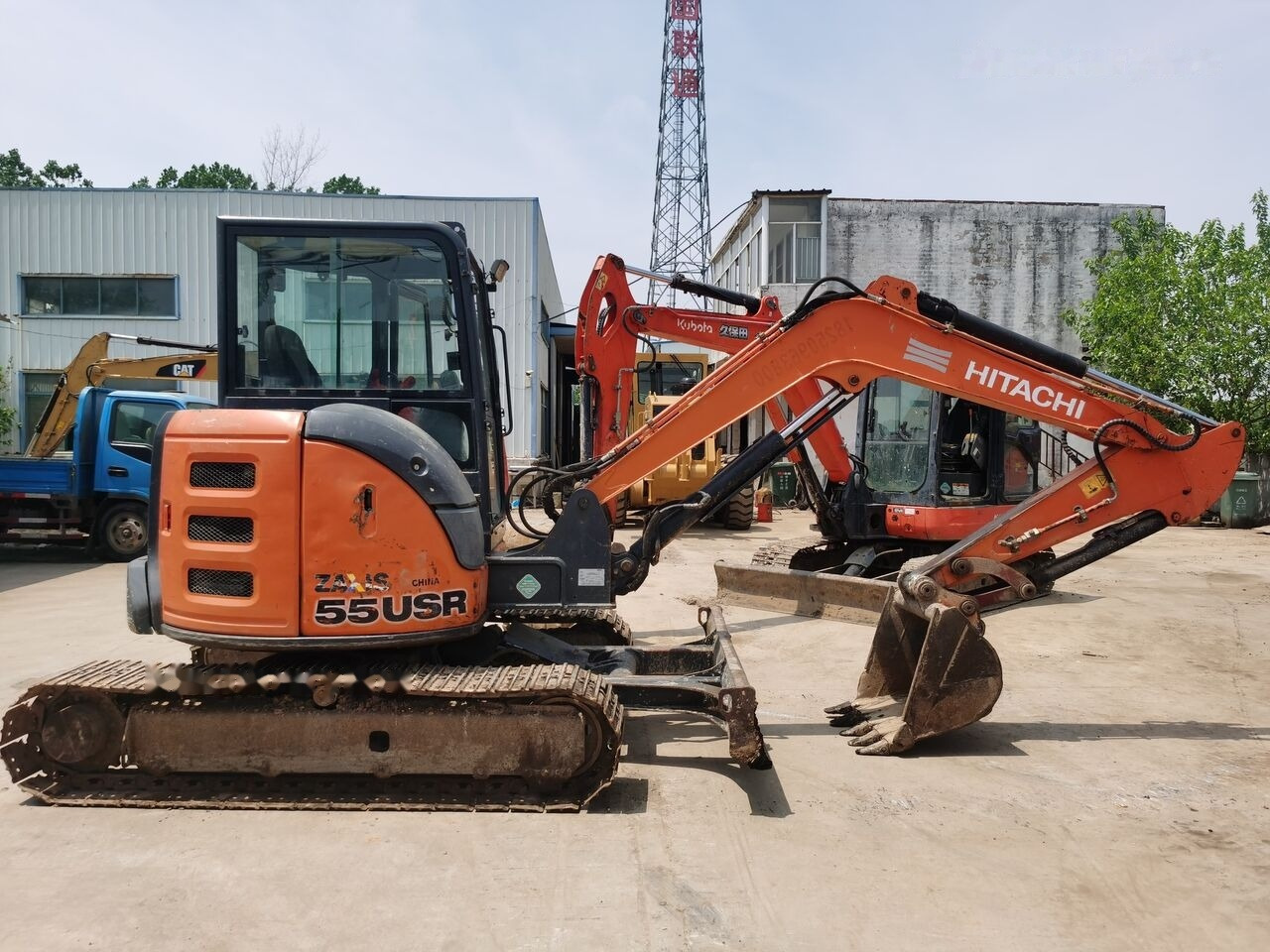 Hitachi ZX55USR-5A - حفارة مصغرة: صور 1 Hitachi ZX55USR-5A - حفارة مصغرة: صور 1