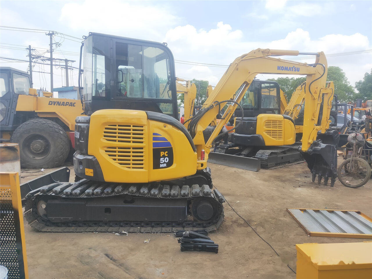 حفارة مصغرة Komatsu PC50MR: صور 6