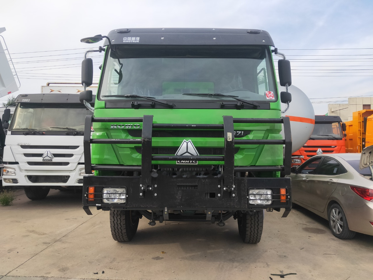 قلابات Sinotruk HOWO 371 6*4 Dump truck: صور 7