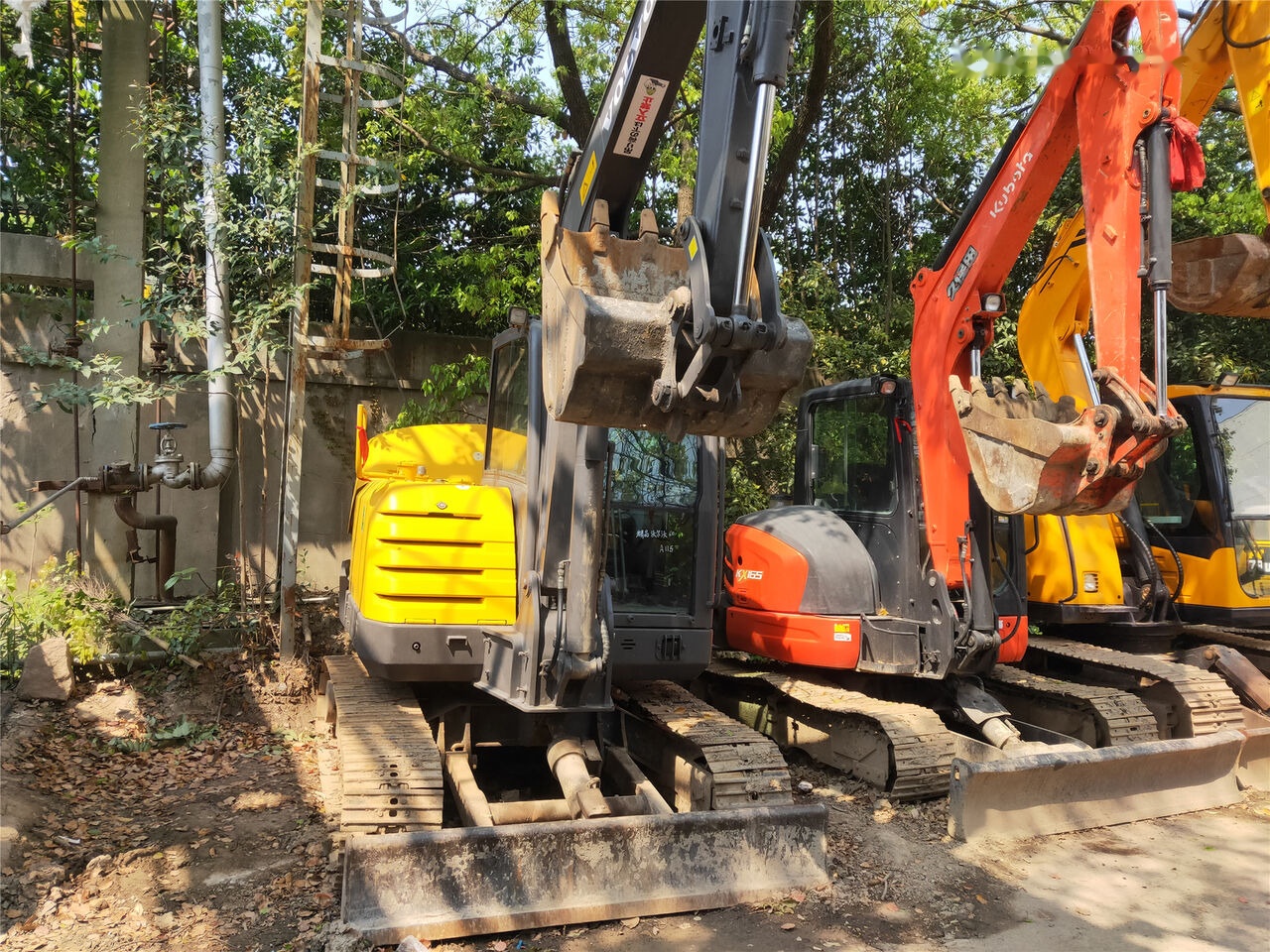Volvo EC60C - حفارة مصغرة: صور 1 Volvo EC60C - حفارة مصغرة: صور 1