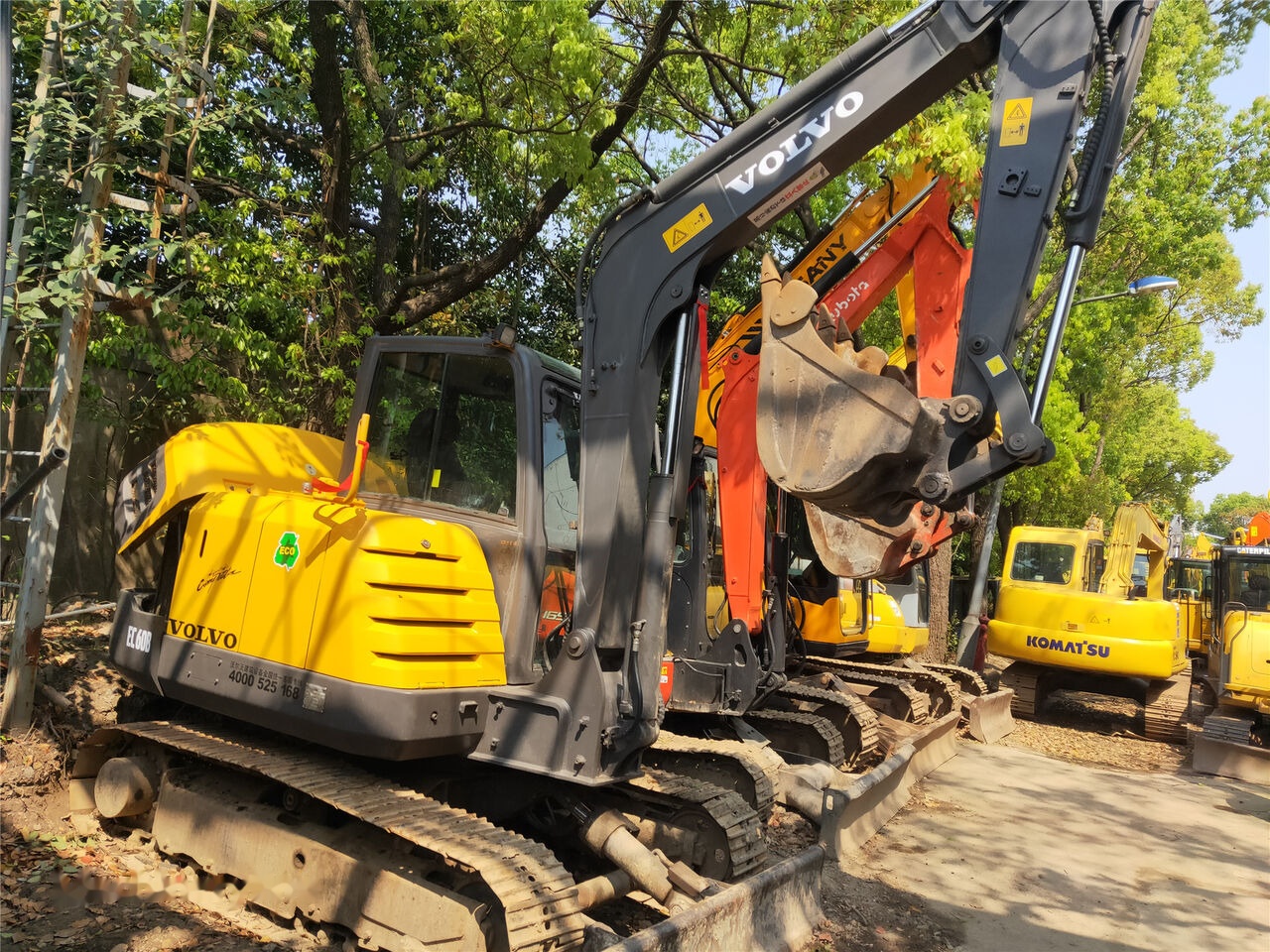 Volvo EC60C - حفارة مصغرة: صور 2 Volvo EC60C - حفارة مصغرة: صور 2
