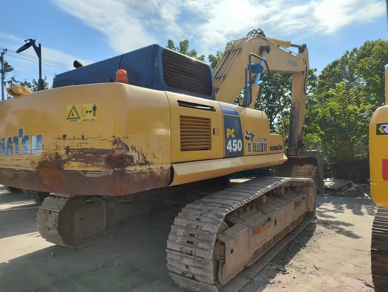 KOMATSU PC450-8 PC450 - 8 ORIGINAL PAINT - حفارات زحافة: صور 1 KOMATSU PC450-8 PC450 - 8 ORIGINAL PAINT - حفارات زحافة: صور 1