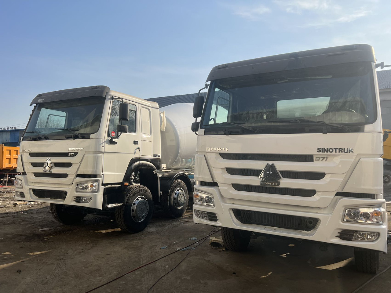 SINOTRUK HOWO 371 16 CBM 8*4 12 Tires - شاحنة خلاطة خرسانة: صور 2 SINOTRUK HOWO 371 16 CBM 8*4 12 Tires - شاحنة خلاطة خرسانة: صور 2