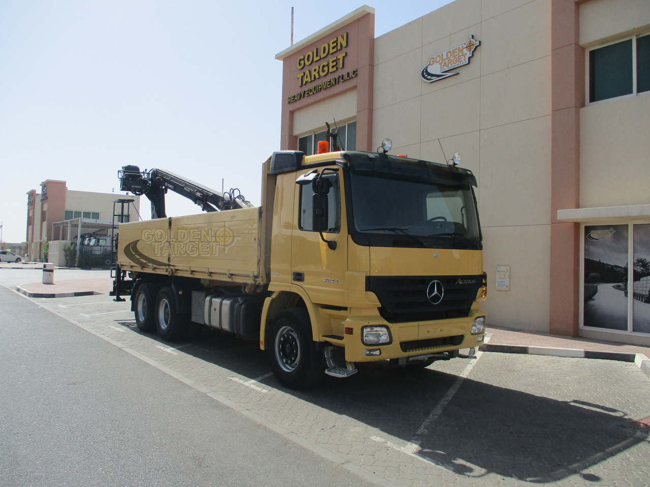 MERCEDES-BENZ ACTROS 2644 6×4 with ATLAS 165.2 Block Crane - شاحنة كرين: صور 1 MERCEDES-BENZ ACTROS 2644 6×4 with ATLAS 165.2 Block Crane - شاحنة كرين: صور 1