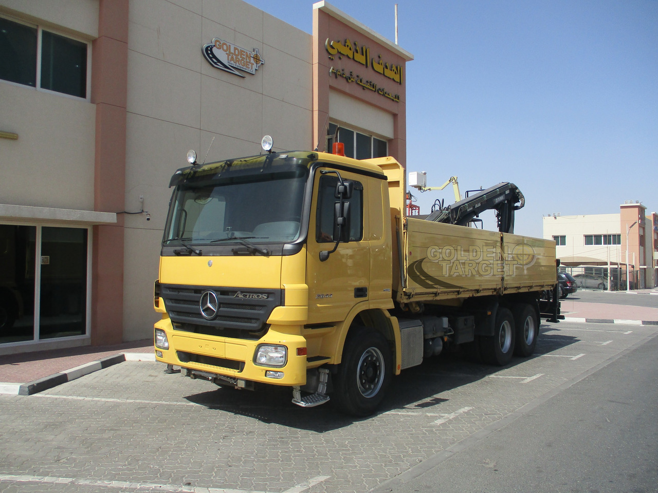 MERCEDES-BENZ ACTROS 2644 6×4 with ATLAS 165.2 Block Crane - شاحنة كرين: صور 2 MERCEDES-BENZ ACTROS 2644 6×4 with ATLAS 165.2 Block Crane - شاحنة كرين: صور 2
