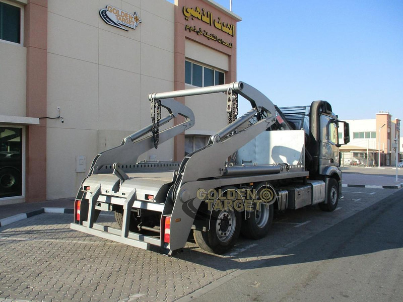Mercedes-Benz 2642 6×2 Double Skip Loader with HIAB Crane - لودر: صور 2 Mercedes-Benz 2642 6×2 Double Skip Loader with HIAB Crane - لودر: صور 2