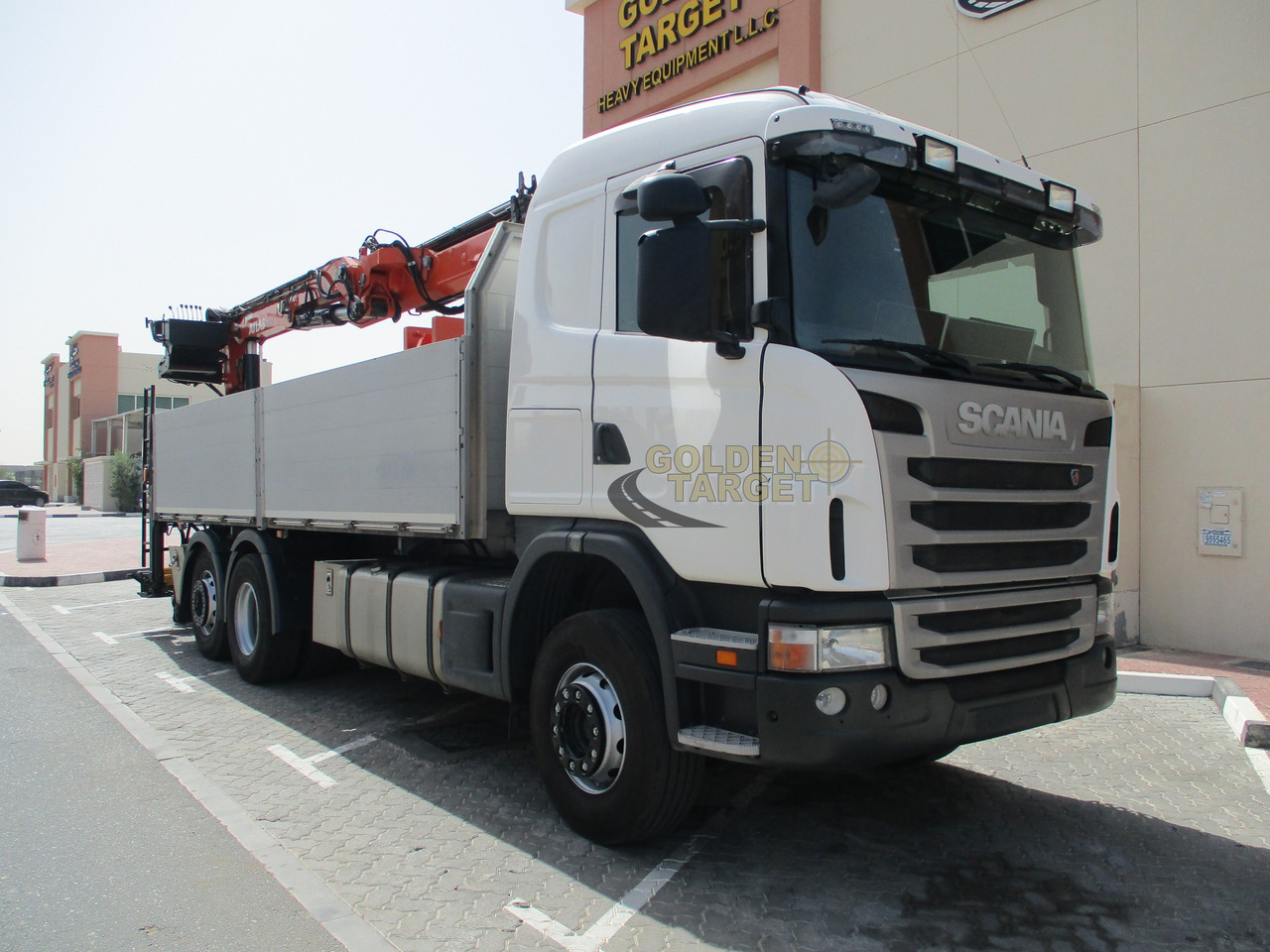 SCANIA G480 6x2 with ATLAS 210.2 Block Crane - شاحنة كرين: صور 1 SCANIA G480 6x2 with ATLAS 210.2 Block Crane - شاحنة كرين: صور 1