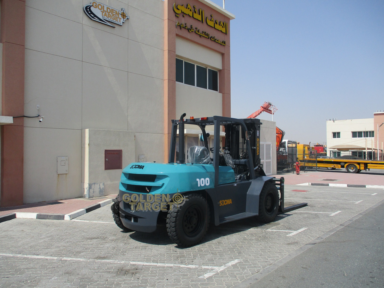 SOCMA HNF-100 Forklift - رافعة شوكية ديزل: صور 3 SOCMA HNF-100 Forklift - رافعة شوكية ديزل: صور 3