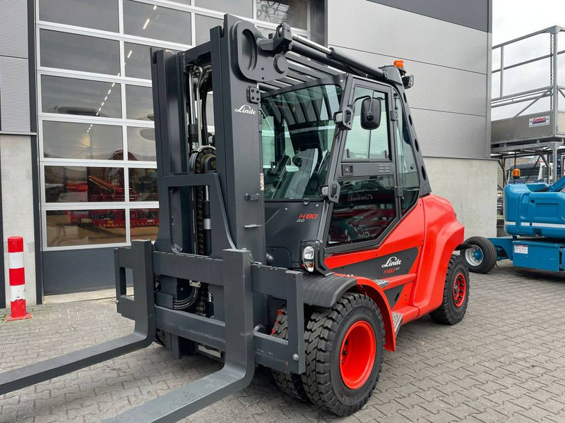 Linde H80D-900-03 - رافعة شوكية ديزل: صور 2 Linde H80D-900-03 - رافعة شوكية ديزل: صور 2