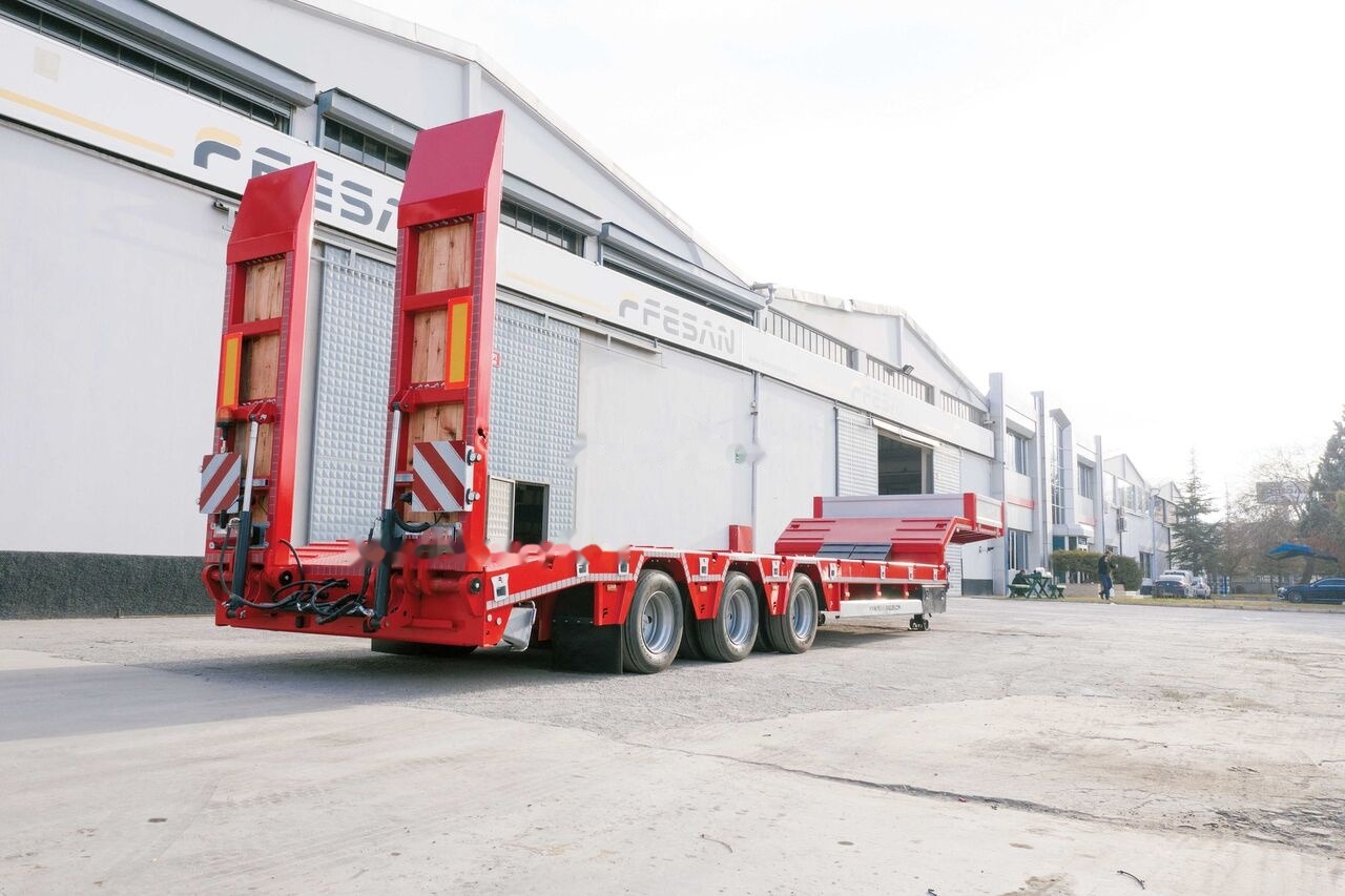 Fesan 3 AXLES LOWBED - عربة مسطحة منخفضة نصف مقطورة: صور 2 Fesan 3 AXLES LOWBED - عربة مسطحة منخفضة نصف مقطورة: صور 2