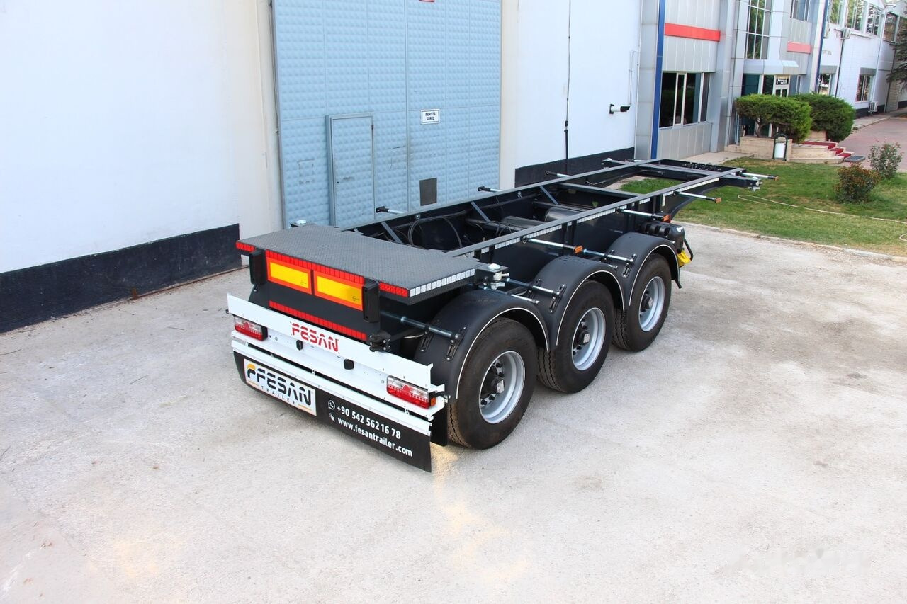 Fesan CONTAINER CARRIER CHASSIS 20 FEET, 30 FEET, 40 FEET, 40 FEET HC - شاحنات الحاويات/ جسم علوي قابل للتغيير نصف مقطورة: صور 1 Fesan CONTAINER CARRIER CHASSIS 20 FEET, 30 FEET, 40 FEET, 40 FEET HC - شاحنات الحاويات/ جسم علوي قابل للتغيير نصف مقطورة: صور 1