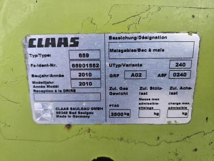 Claas Orbis 750 - حصادات الذرة: صور 5 Claas Orbis 750 - حصادات الذرة: صور 5