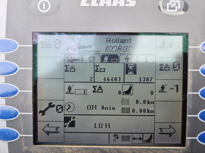 Claas Rollant 355 RC Uniwrap - مكبس القش الدائري, معدة تغليف البالات: صور 5 Claas Rollant 355 RC Uniwrap - مكبس القش الدائري, معدة تغليف البالات: صور 5