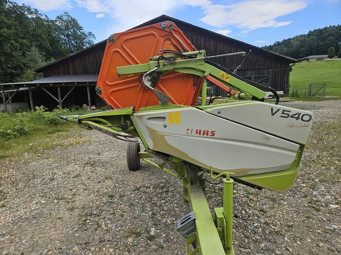 Claas V540 Vario - حصادة شاملة - الرأس: صور 2 Claas V540 Vario - حصادة شاملة - الرأس: صور 2