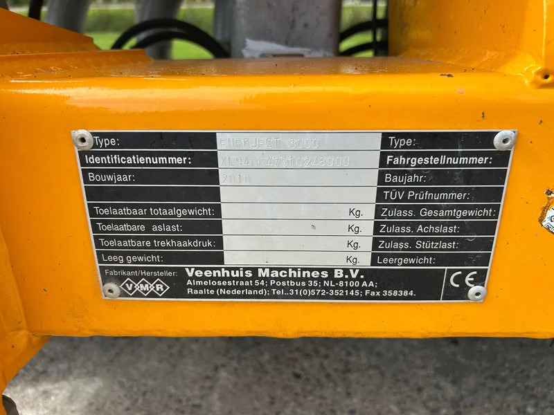 Veenhuis Euroject 3000 5.50 bemester zodebemester - الآلات والماكينات الزراعية: صور 3 Veenhuis Euroject 3000 5.50 bemester zodebemester - الآلات والماكينات الزراعية: صور 3