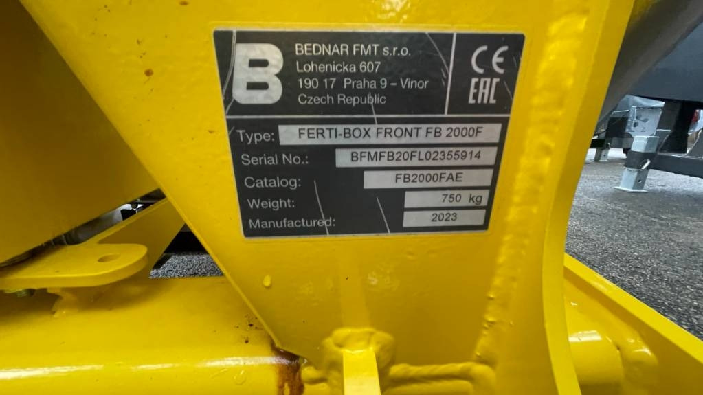 Bednar FERTI-BOX FB 2000 F - معدات بذار: صور 5 Bednar FERTI-BOX FB 2000 F - معدات بذار: صور 5