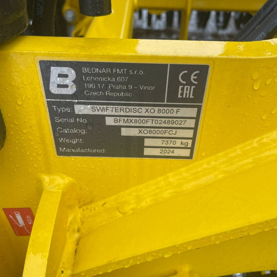 Bednar Swifterdisc XO 8000 F - قرص مسلفة: صور 3 Bednar Swifterdisc XO 8000 F - قرص مسلفة: صور 3