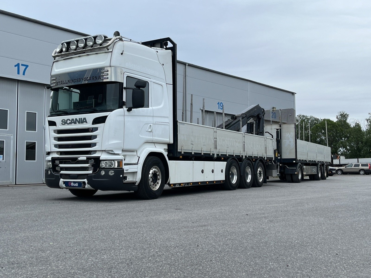 Ekipage Scania R520LB 8X4*4HNB -2016 | Tyllis 3pva - شاحنات مسطحة, شاحنة كرين: صور 1 Ekipage Scania R520LB 8X4*4HNB -2016 | Tyllis 3pva - شاحنات مسطحة, شاحنة كرين: صور 1