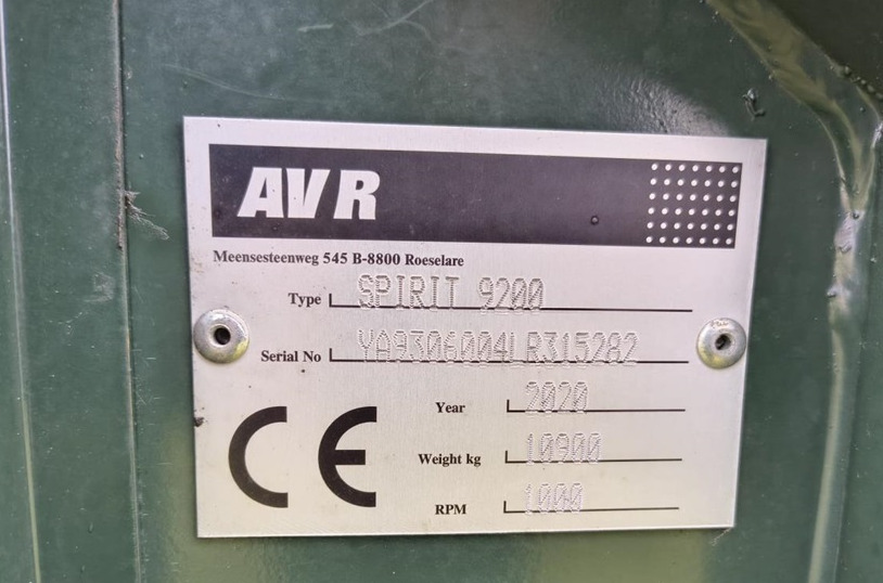 حصادة البطاطس AVR Spirit 9200CR: صور 15 حصادة البطاطس AVR Spirit 9200CR: صور 15