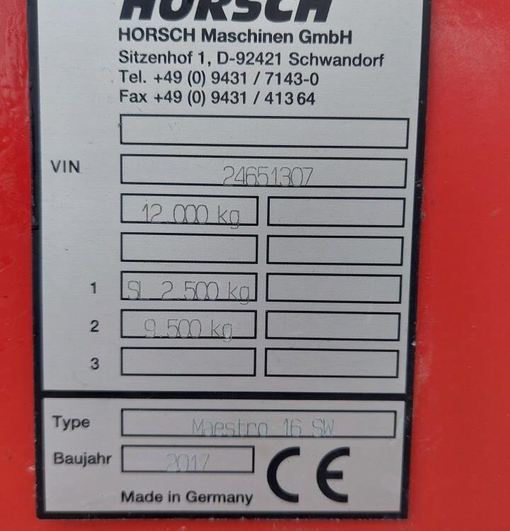 وضع البذور فى خطوط Horsch Maestro 16.75 SW: صور 15