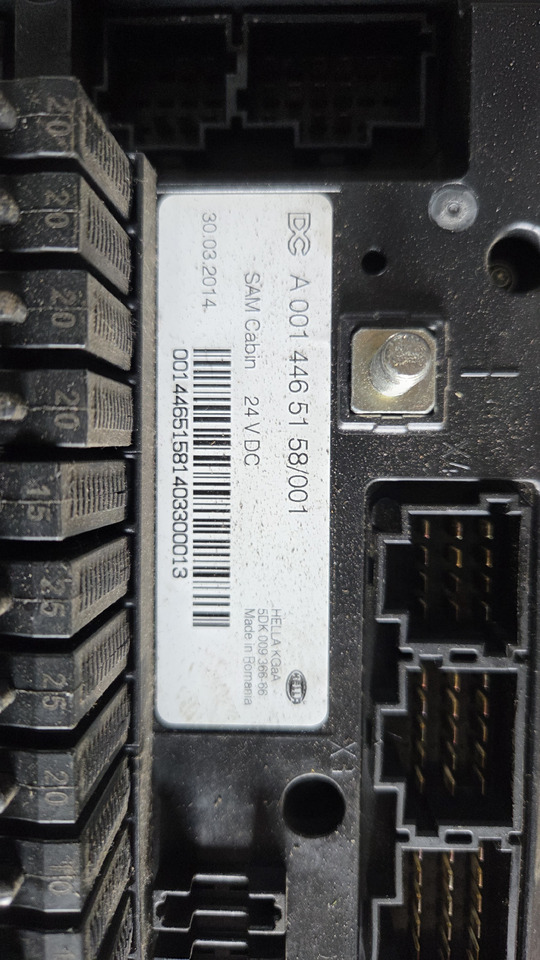 لوحة القيادة - شاحنة MERCEDES-BENZ Mercedes-Benz ACTROS  ATEGO  MP4 EURO 6: صور 14