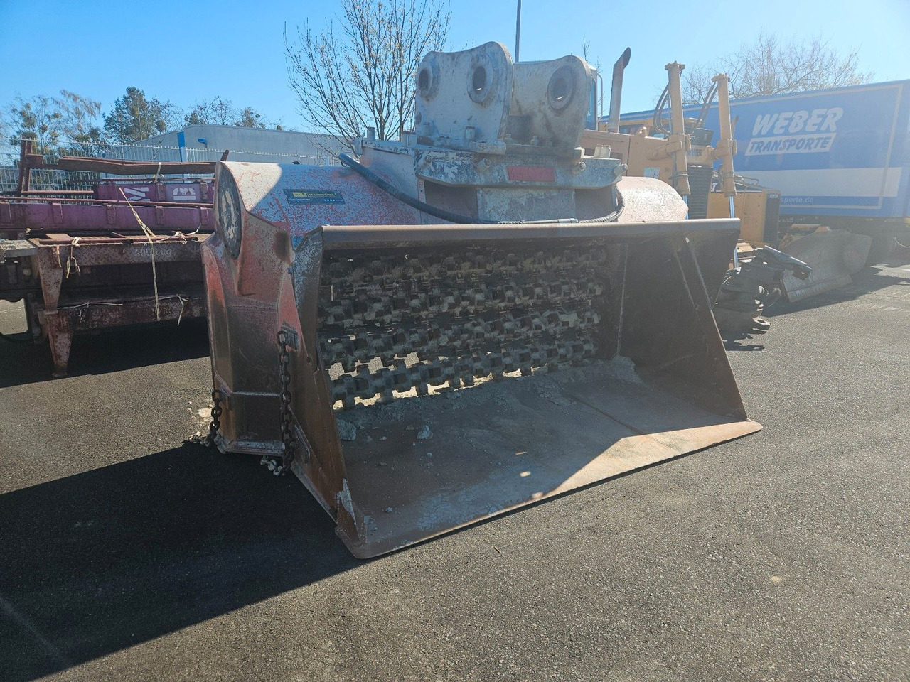 Allu DH4-27x75 Schaufelseparator Crusher bucket - فرز دلو: صور 1 Allu DH4-27x75 Schaufelseparator Crusher bucket - فرز دلو: صور 1
