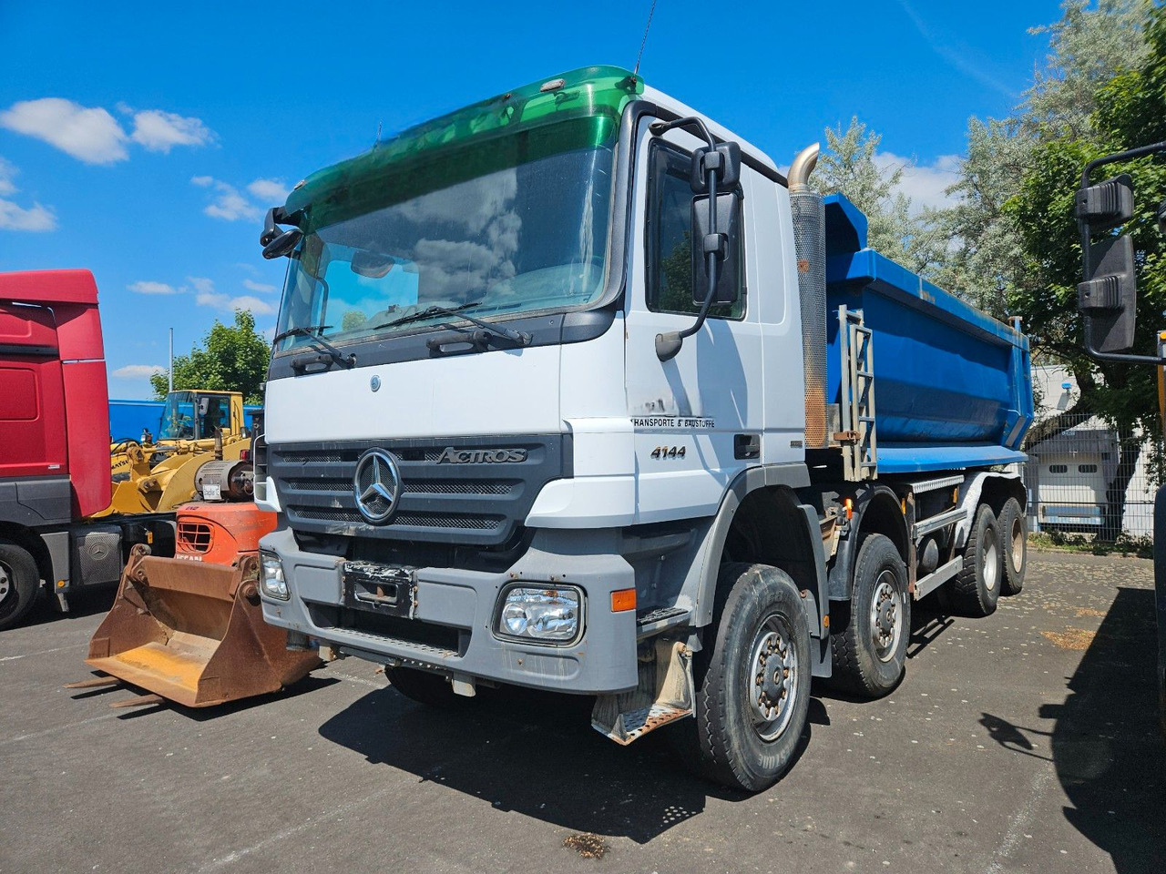 Mercedes-Benz Actros 4144 8x8 Hinterkipper - قلابات: صور 1 Mercedes-Benz Actros 4144 8x8 Hinterkipper - قلابات: صور 1