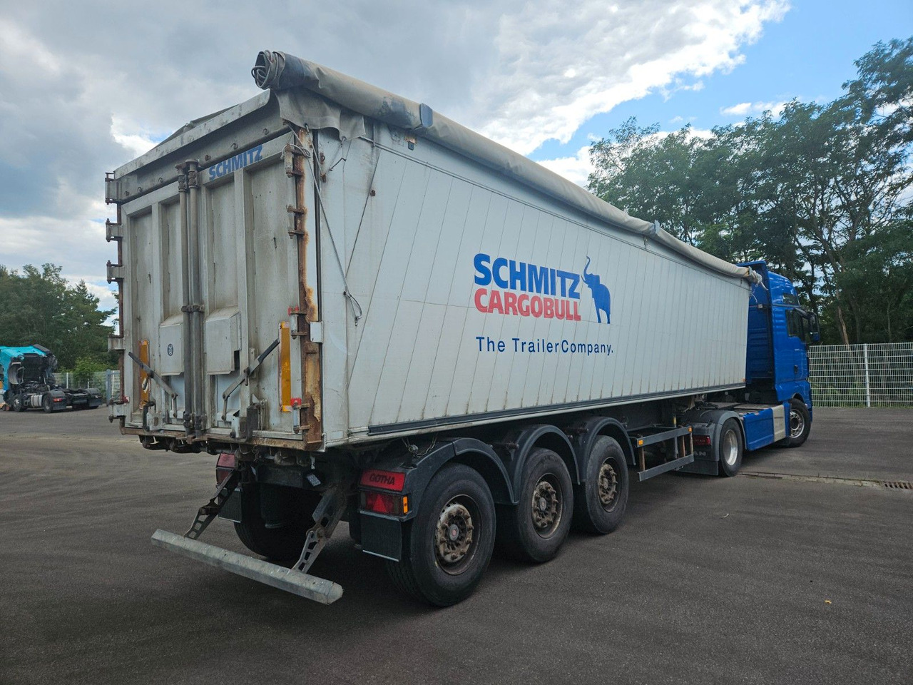 Schmitz Cargobull Getreide Alumulde 50m3 - قلابة نصف مقطورة: صور 4 Schmitz Cargobull Getreide Alumulde 50m3 - قلابة نصف مقطورة: صور 4