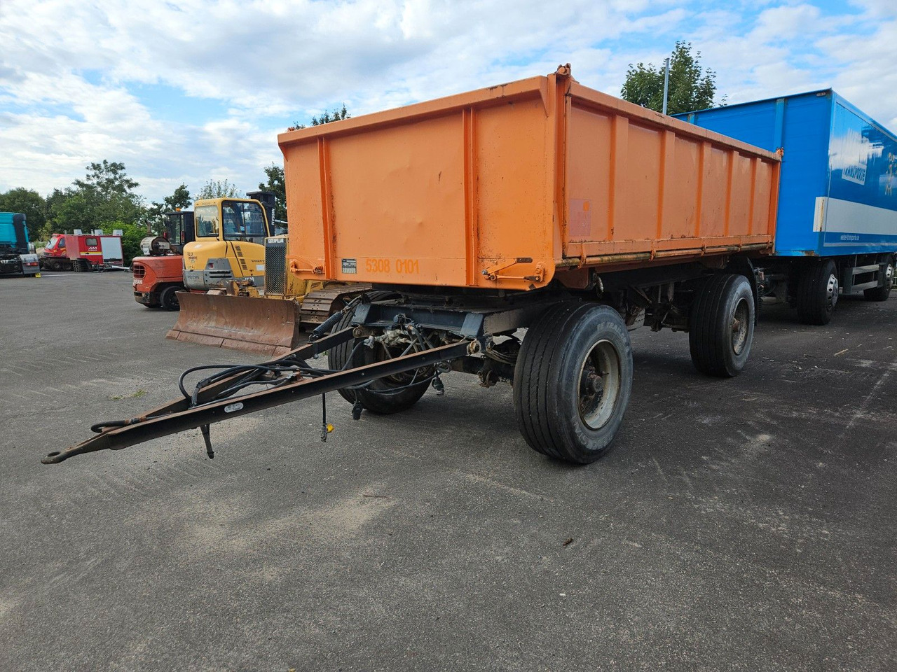 Tebbe ZK 180 Dreiseitenkipper - قلابة مقطورة: صور 4 Tebbe ZK 180 Dreiseitenkipper - قلابة مقطورة: صور 4