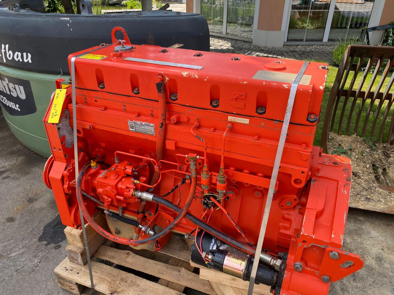 Cummins LT 10 aus O&K L45 - المحرك - آلات البناء: صور 1 Cummins LT 10 aus O&K L45 - المحرك - آلات البناء: صور 1