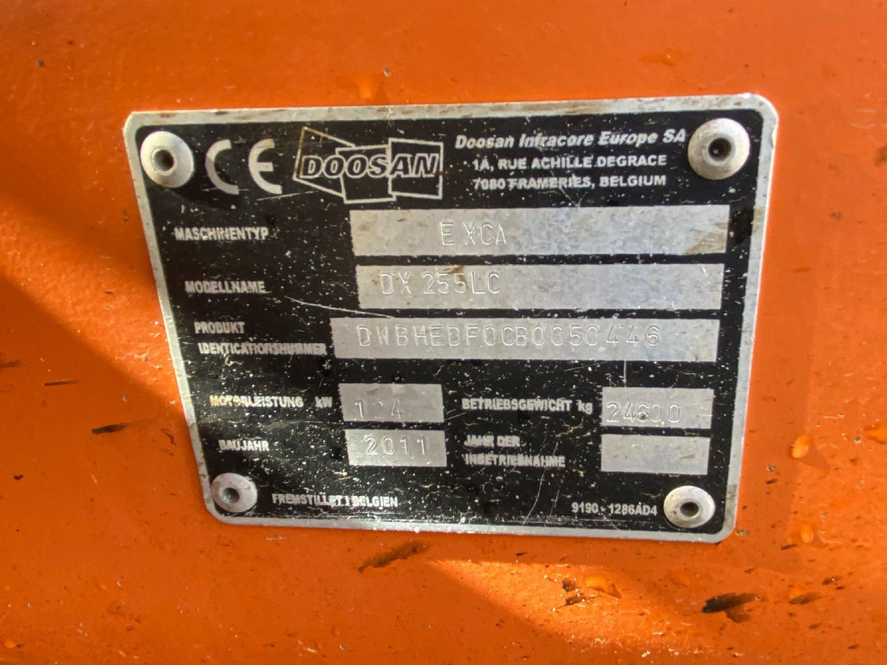 حفارات زحافة Doosan DX 255 LC: صور 19