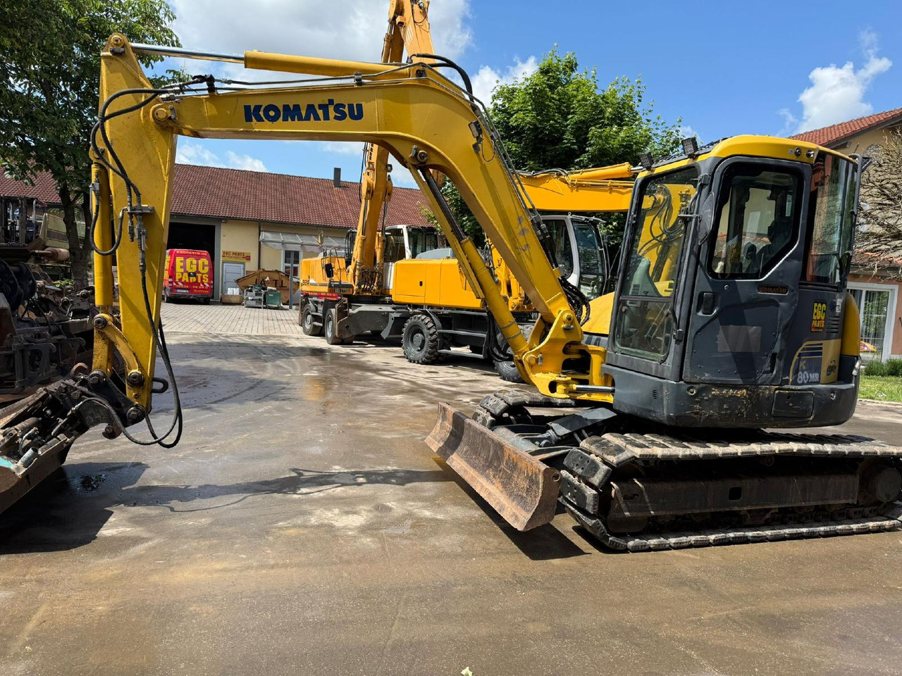 حفارات زحافة Komatsu PC 80 MR -3: صور 9