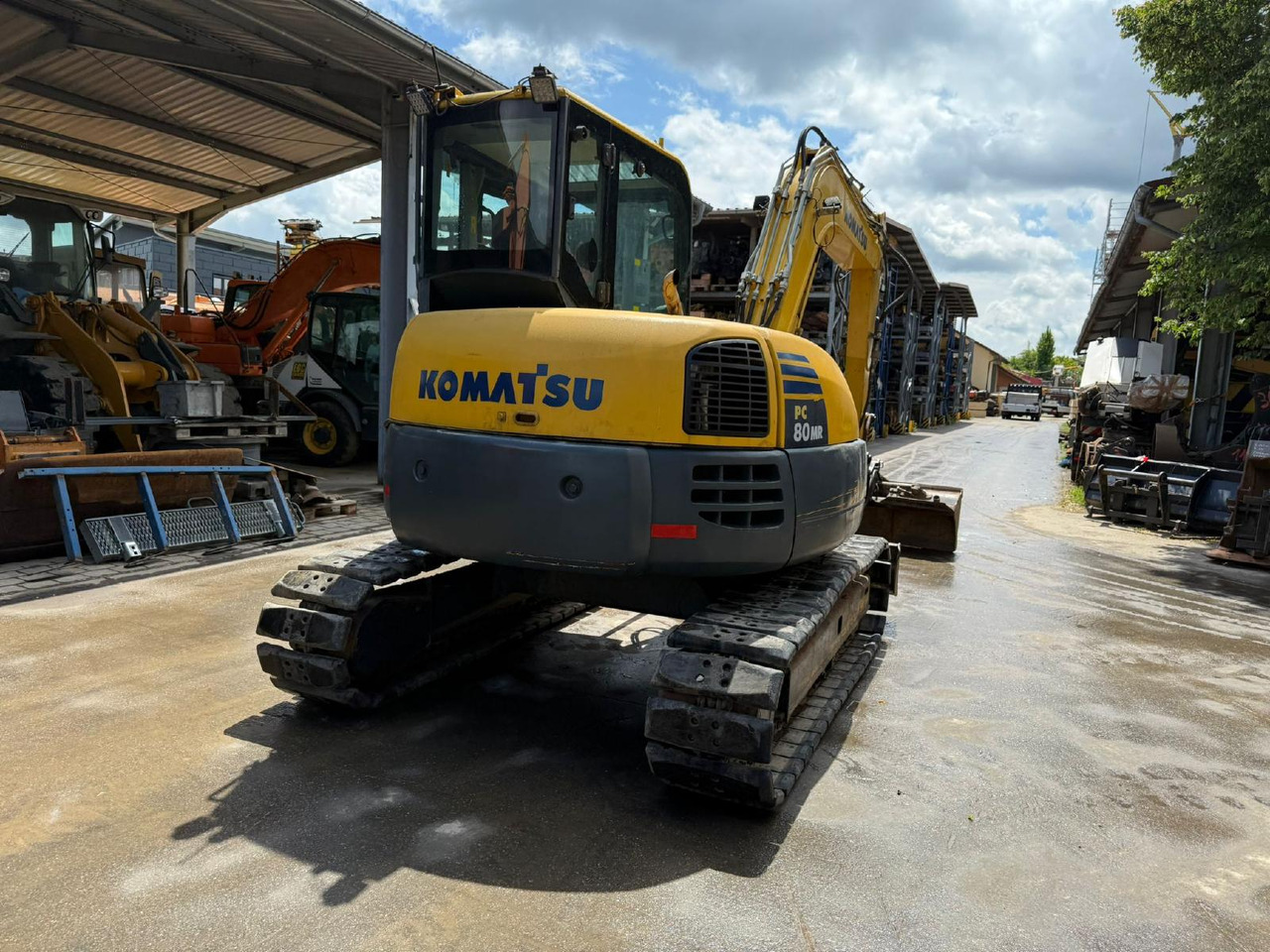 Komatsu PC 80 MR -3 - حفارات زحافة: صور 5 Komatsu PC 80 MR -3 - حفارات زحافة: صور 5