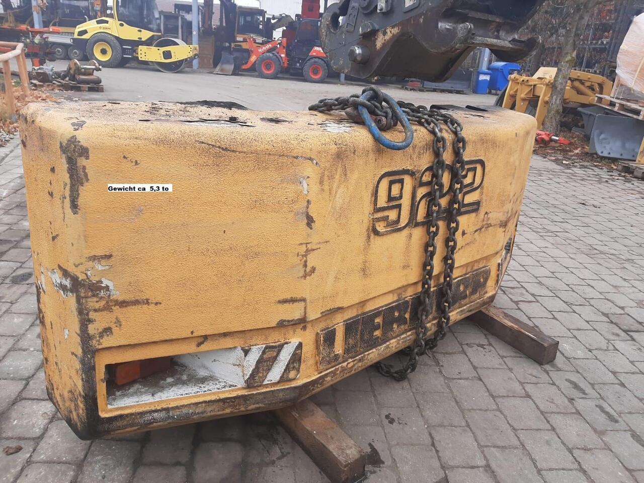 Liebherr A 922 LIT - ثقل موازن - حفارة: صور 1 Liebherr A 922 LIT - ثقل موازن - حفارة: صور 1