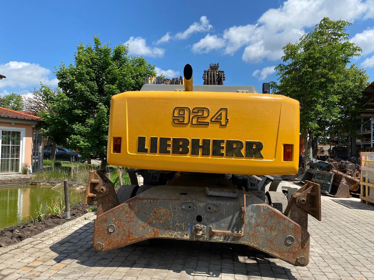 حفارة على عجلات Liebherr A924 C LIT: صور 8