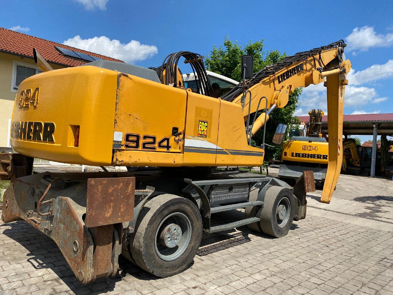 حفارة على عجلات Liebherr A924 C LIT: صور 11
