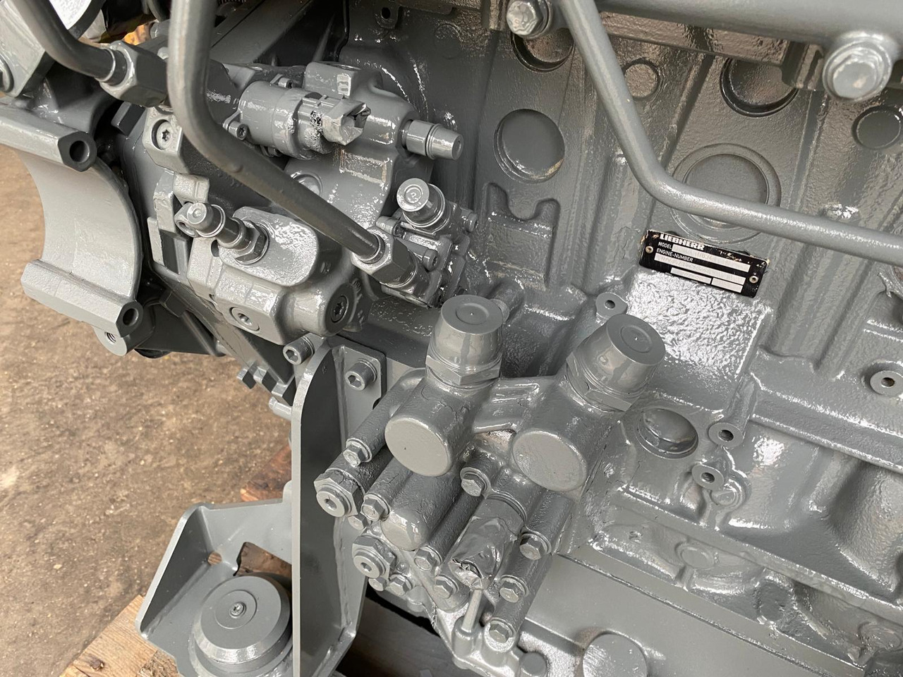 المحرك - آلات البناء Liebherr D 834 A7 aus LH24: صور 10