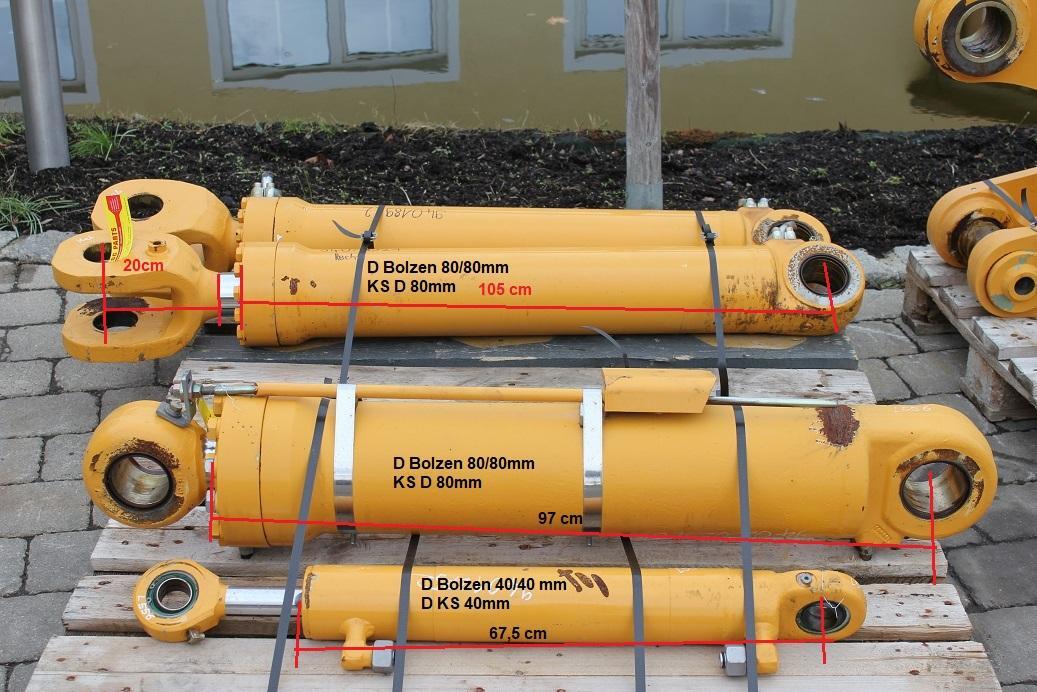 الاسطوانة الهيدروليكية - آلات البناء Liebherr L 556: صور 6