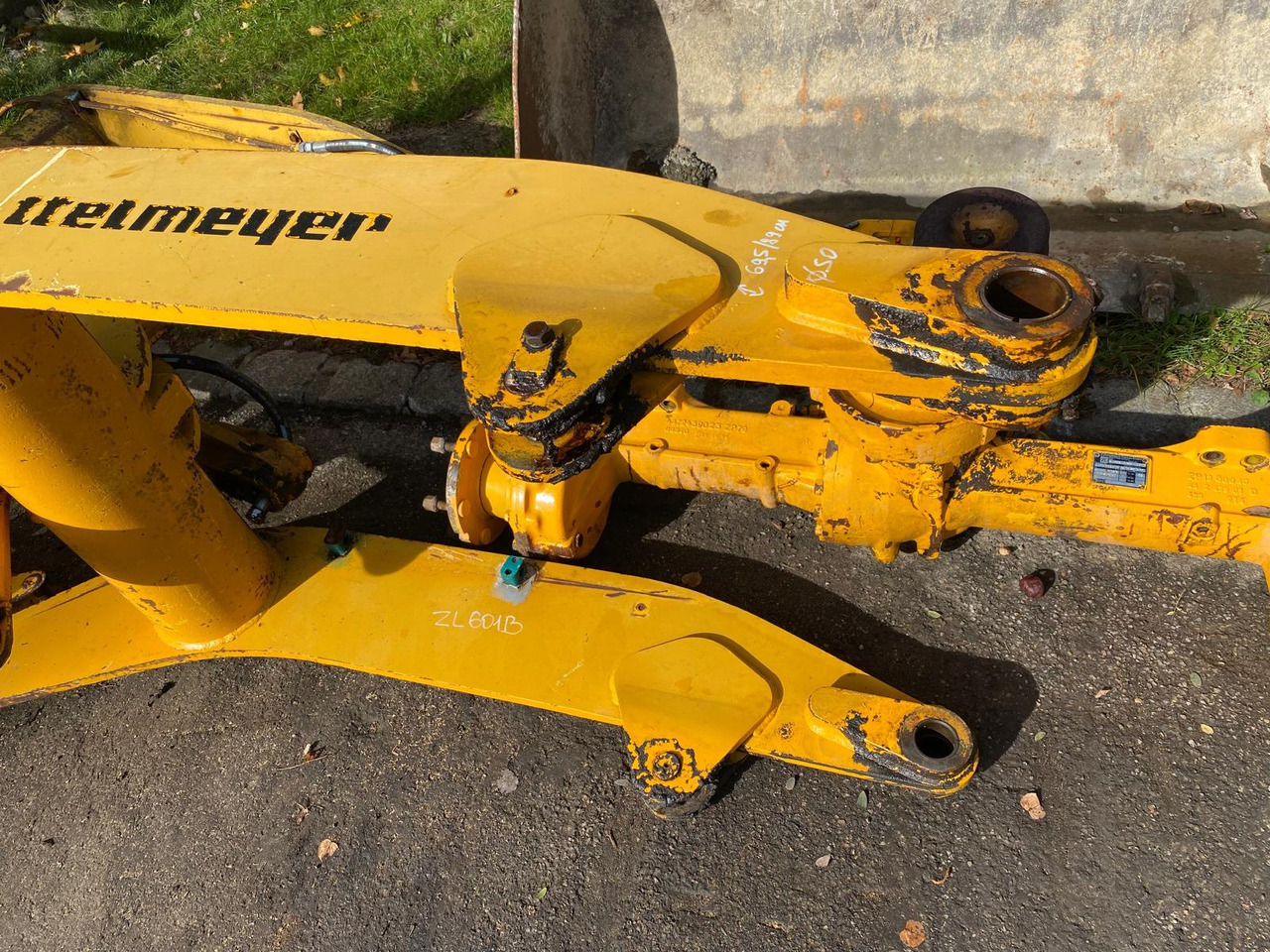 Zettelmeyer ZL 601 B - ذراع الرافعة: صور 4 Zettelmeyer ZL 601 B - ذراع الرافعة: صور 4