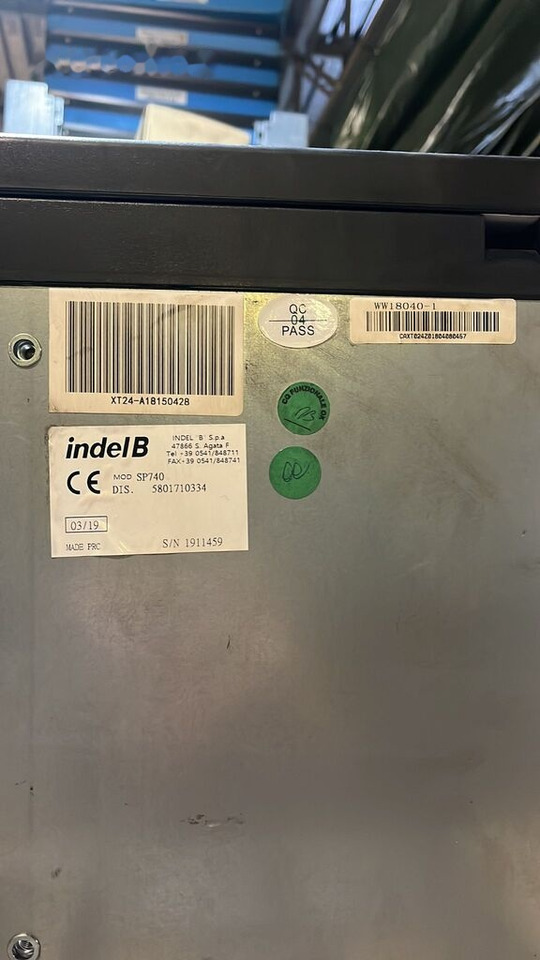 Lodówka Iveco Stralis Indel B SP740 5801710334 IVECO - الكابينة والداخلية - شاحنة: صور 3 Lodówka Iveco Stralis Indel B SP740 5801710334 IVECO - الكابينة والداخلية - شاحنة: صور 3