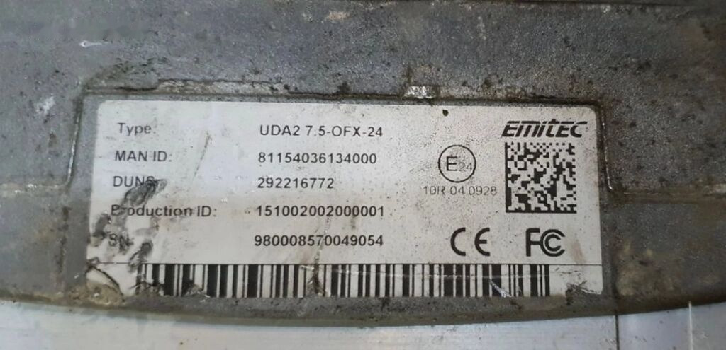 Moduł EMITEC Euro 6 Man TGX TGL TGM 811540361390AB regeneracja H 811540361390AB - كاتم الصوت/ نظام العادم - شاحنة: صور 4 Moduł EMITEC Euro 6 Man TGX TGL TGM 811540361390AB regeneracja H 811540361390AB - كاتم الصوت/ نظام العادم - شاحنة: صور 4