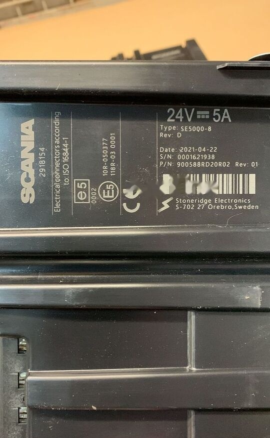 Scania NOWY 24V 5A 2918154 TYPE: SE5000-8 2918154 Scania truck - التاكوغراف - شاحنة: صور 3 Scania NOWY 24V 5A 2918154 TYPE: SE5000-8 2918154 Scania truck - التاكوغراف - شاحنة: صور 3