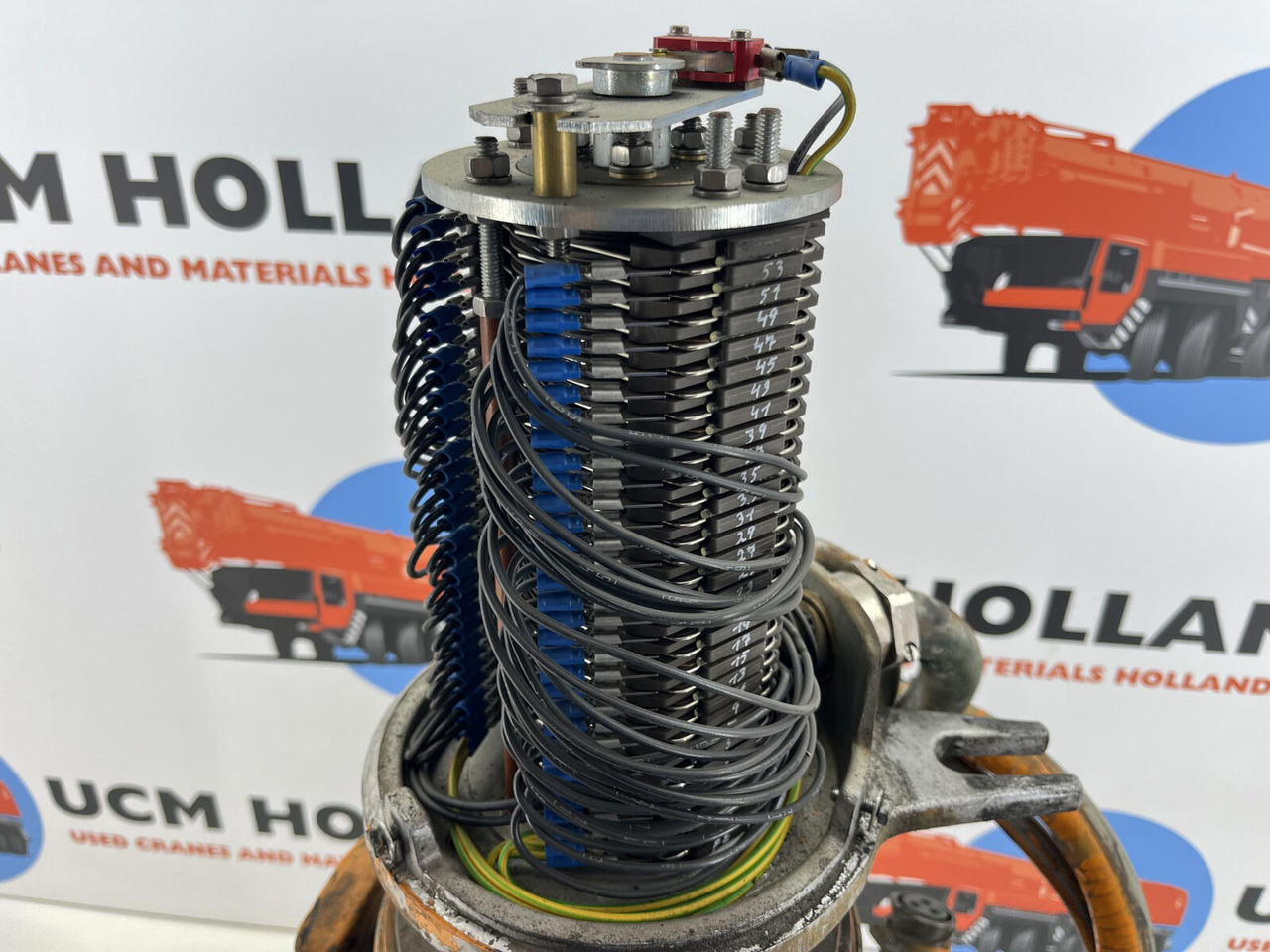 محرك هيدروليكي - موبايل كرين FAUN ATF 30-2 hydraulic and electric swivel: صور 7