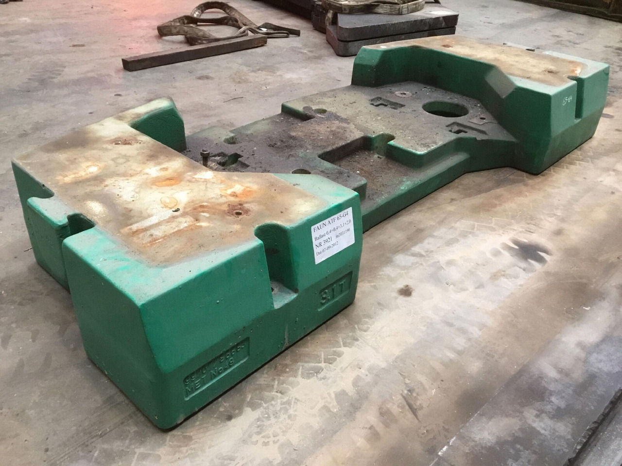 FAUN ATF 65-G4 counterweight 3,1 ton - ثقل موازن - موبايل كرين: صور 2 FAUN ATF 65-G4 counterweight 3,1 ton - ثقل موازن - موبايل كرين: صور 2