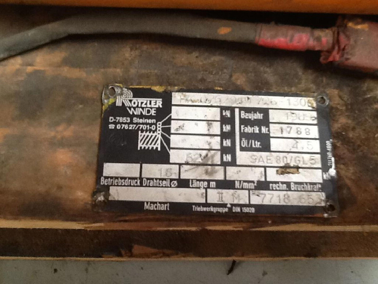 FAUN RTF 30 winch - وینچ - موبايل كرين: صور 5 FAUN RTF 30 winch - وینچ - موبايل كرين: صور 5