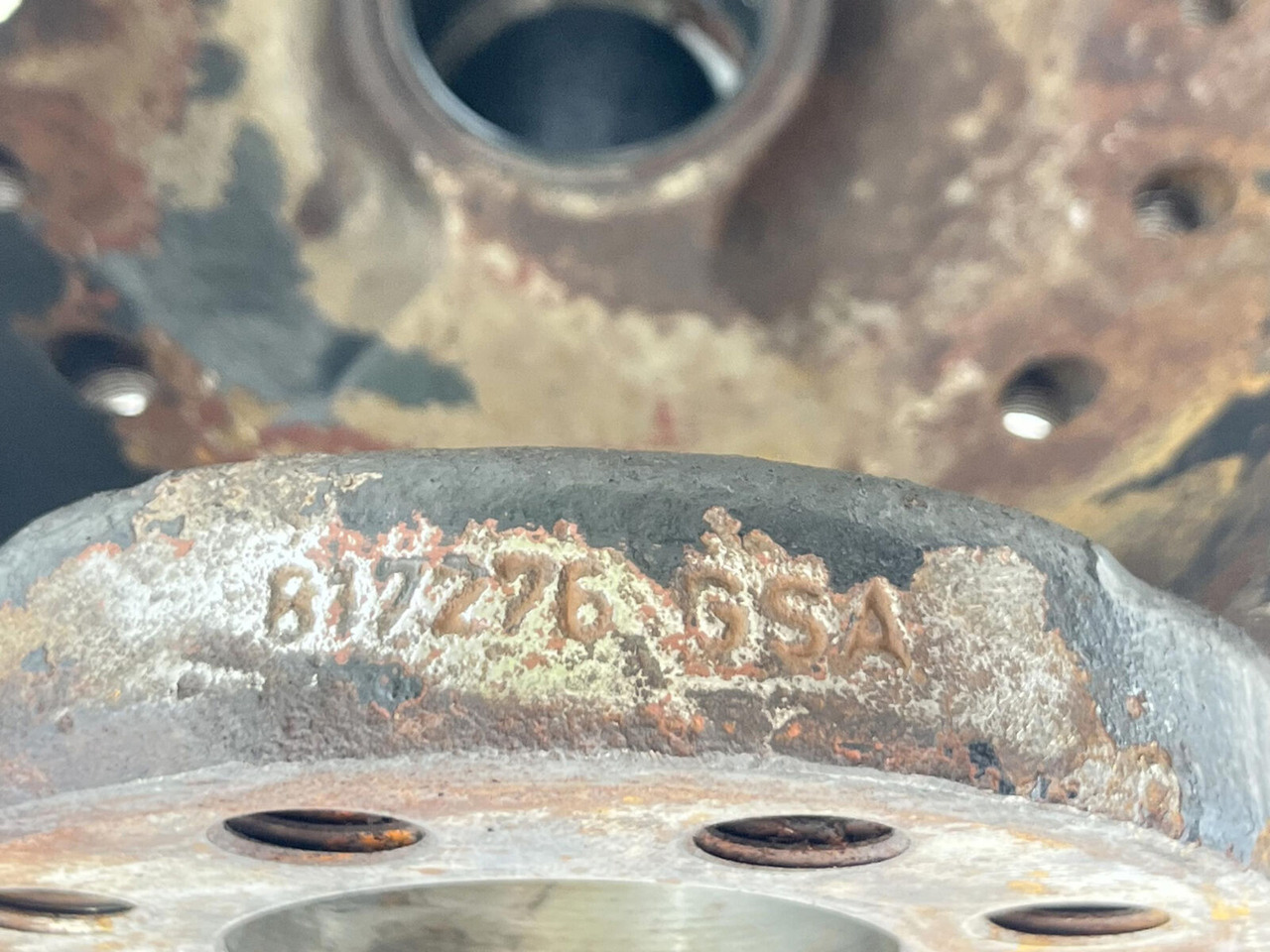 مفصل التوجيه - الرافعة FAUN RTF 40 Steering knuckle 16 holes axle 3: صور 10