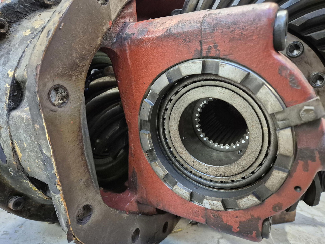 التفاضلية والعتاد - موبايل كرين FAUN RTF 60 mid differential 12 x 27: صور 6