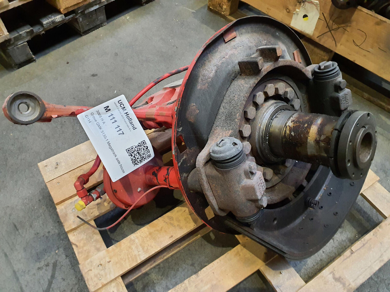 Grove GMK 5130-1 Megatrak axle house - المحور و قطع الغيار - موبايل كرين: صور 3 Grove GMK 5130-1 Megatrak axle house - المحور و قطع الغيار - موبايل كرين: صور 3